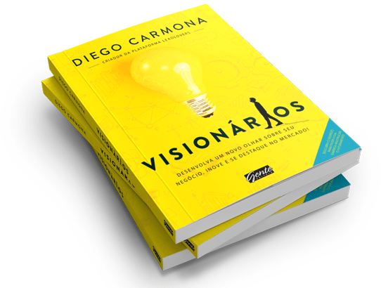 livro visionários - autor diego carmona leadlovers